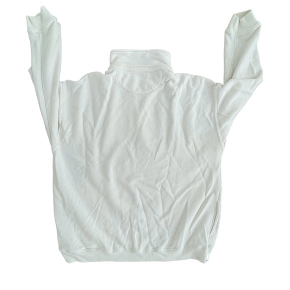 Aerie Collared Crew V Neck Pullover with Pockets, Size Small - Picture 2 of 8